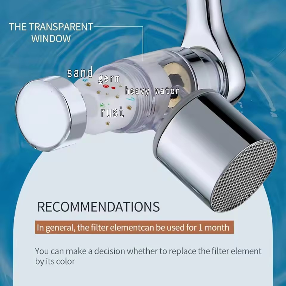 Metal Universal Faucet Extende - Basin Mixer Tap review and price
