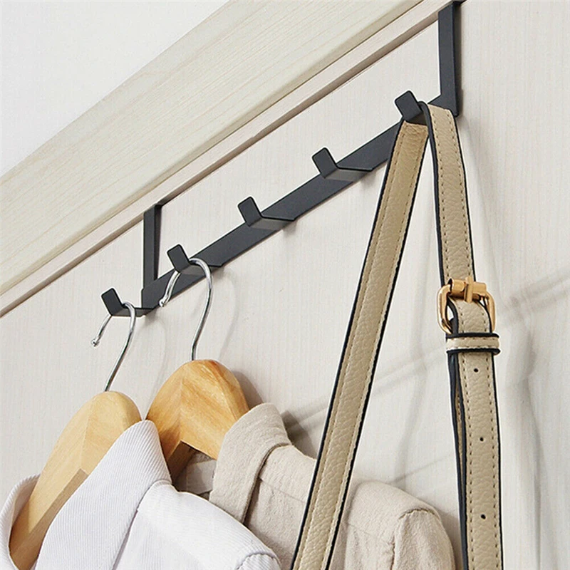 Hooks Over The Door 5 Hooks Ho - Home Edit Bathroom Storage review and price