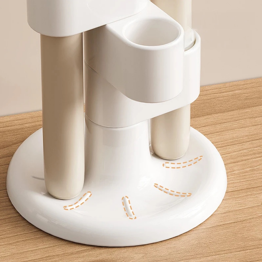 1pcs Rotating Toothbrush Holde - Home Bathroom Organizer review and price