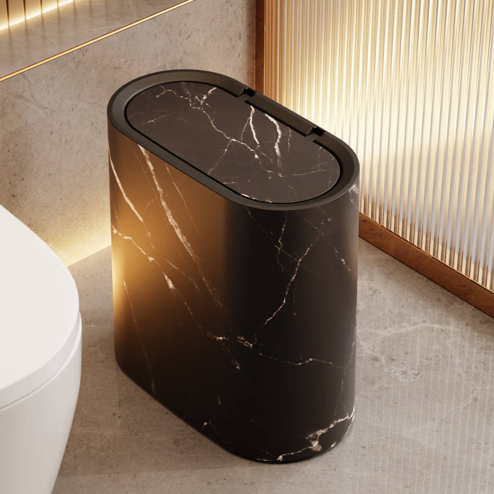 Minimalist Slim Trash Can Narr - Home Essentials Bathroom Storage review and price