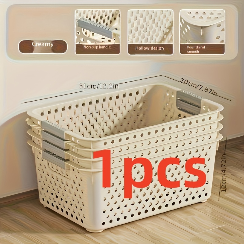 Large-capacity plastic storage - Home Edit Bathroom Storage review and price