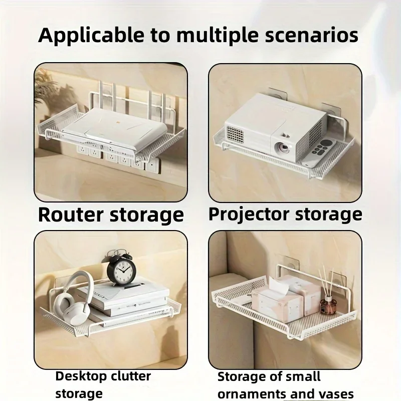 No‑Drill Wall Mount Router She - Home Edit Bathroom Storage review and price