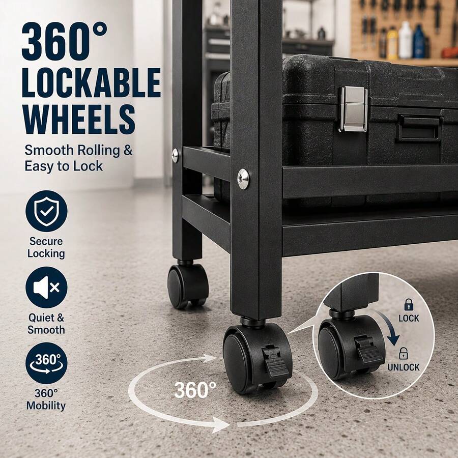 1pc Mobile Storage Rack, Adjus - Home Edit Bathroom Storage review and price