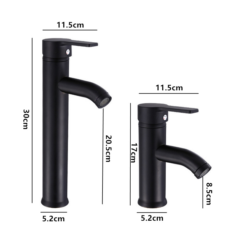 Black Basin Faucet Bathroom Wa - Basin Mixer Tap review and price